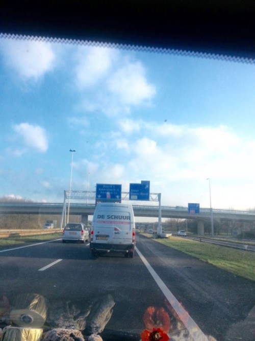 Op weg