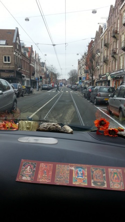 Amsterdam op de trambaan